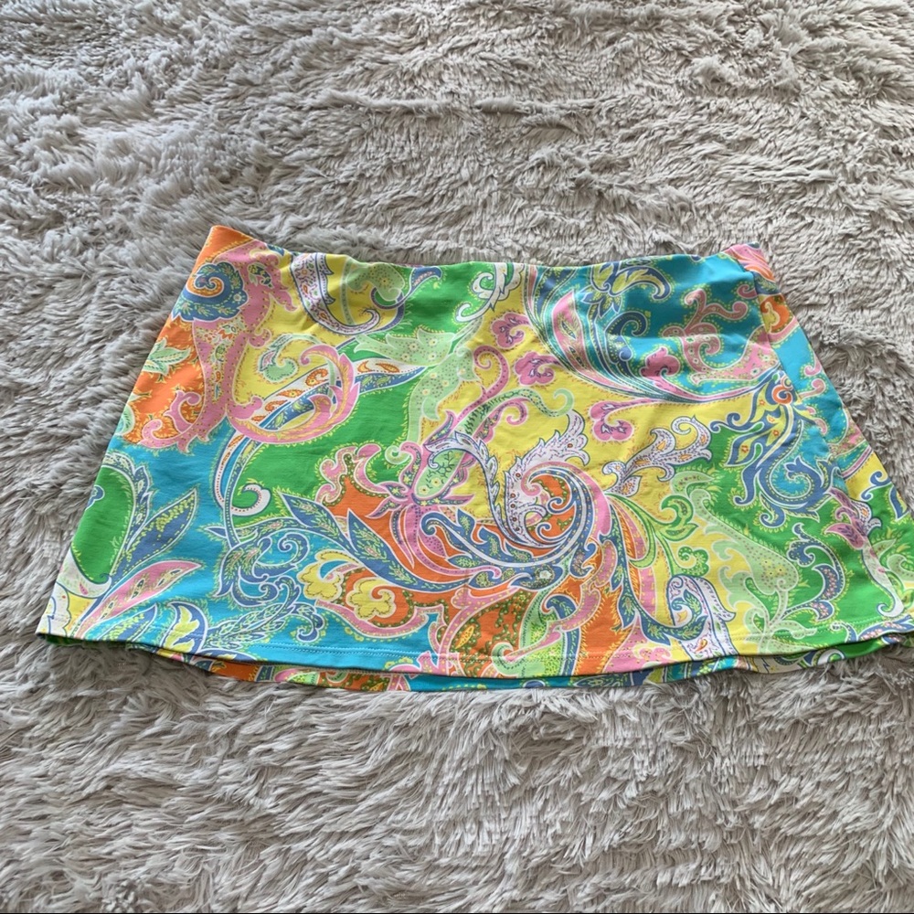Lauren Ralph Lauren paisley print mini skirt